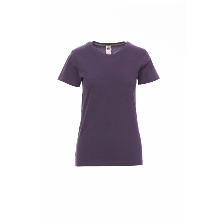 Sunset camiseta para mujer de cuello redondo de manga corta de algodón - Payper