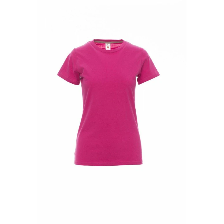 Sunset camiseta para mujer de cuello redondo de manga corta de algodón - Payper