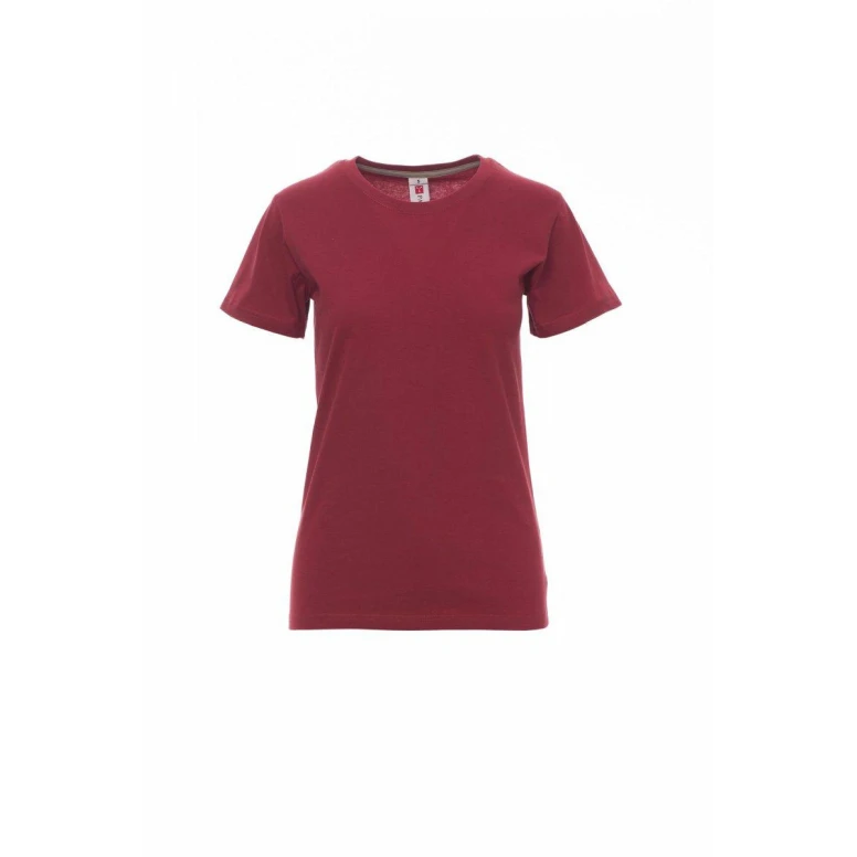 Sunset camiseta para mujer de cuello redondo de manga corta de algodón - Payper
