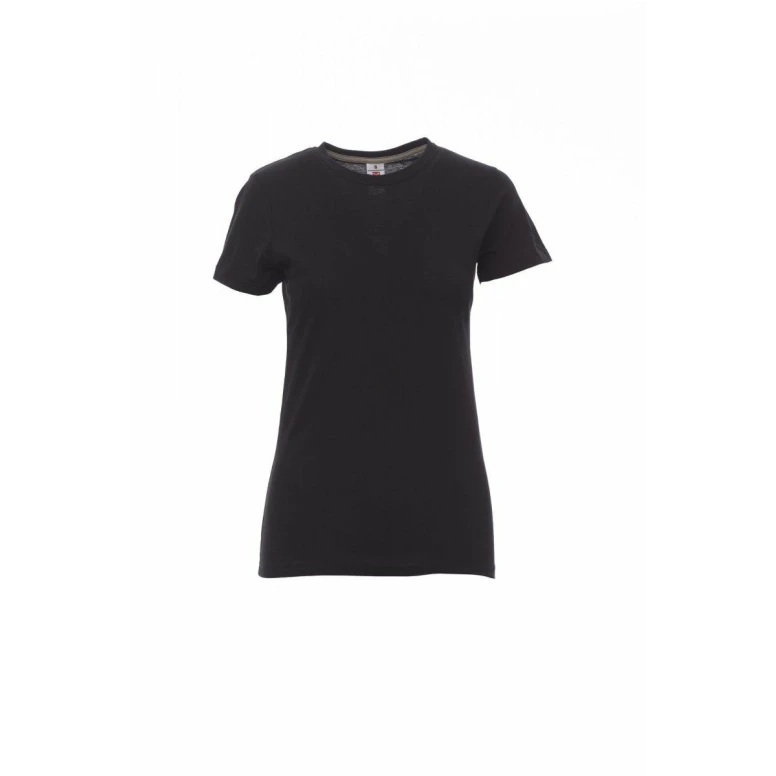 Sunset camiseta para mujer de cuello redondo de manga corta de algodón - Payper