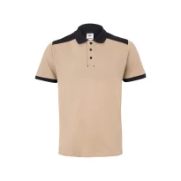 Polo bicolor de trabajo elástica Velilla 105519S 2