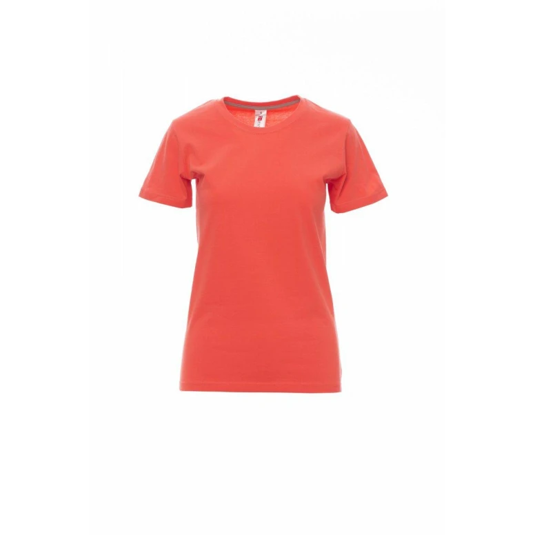 Sunset camiseta para mujer de cuello redondo de manga corta de algodón - Payper