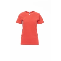 Sunset camiseta para mujer de cuello redondo de manga corta de algodón - Payper