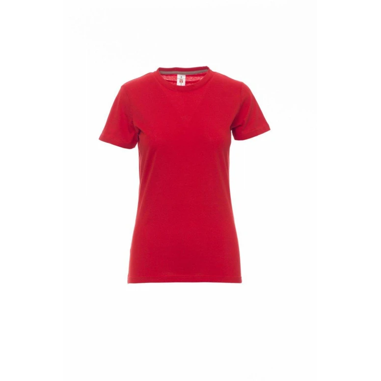 Sunset camiseta para mujer de cuello redondo de manga corta de algodón - Payper