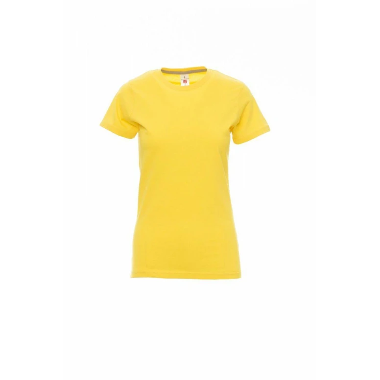 Sunset camiseta para mujer de cuello redondo de manga corta de algodón - Payper
