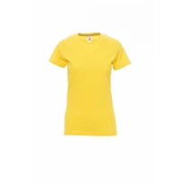 Sunset camiseta para mujer de cuello redondo de manga corta de algodón - Payper