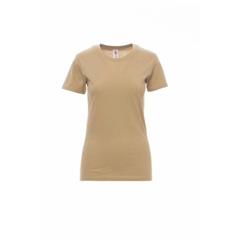 Sunset camiseta para mujer de cuello redondo de manga corta de algodón - Payper