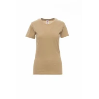 Sunset camiseta para mujer de cuello redondo de manga corta de algodón - Payper