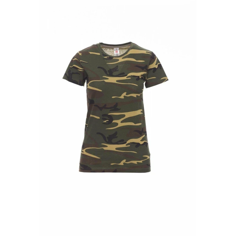 Sunset camiseta para mujer de cuello redondo de manga corta de algodón - Payper