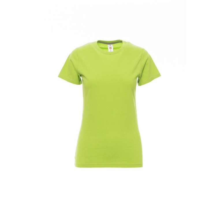 Sunset camiseta para mujer de cuello redondo de manga corta de algodón - Payper