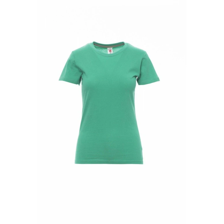 Sunset camiseta para mujer de cuello redondo de manga corta de algodón - Payper