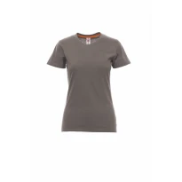 Sunset camiseta para mujer de cuello redondo de manga corta de algodón - Payper