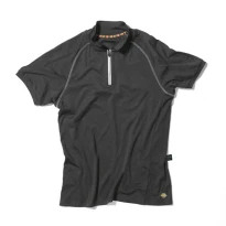 Polo Dike en algodón con cremallera 92123