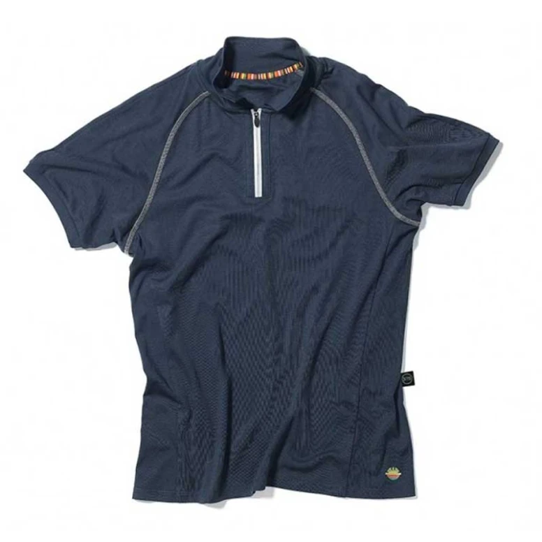 Polo Dike en algodón con cremallera 92123