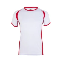 Camiseta técnica bicolor unisex de trabajo Velilla Energy MK530V