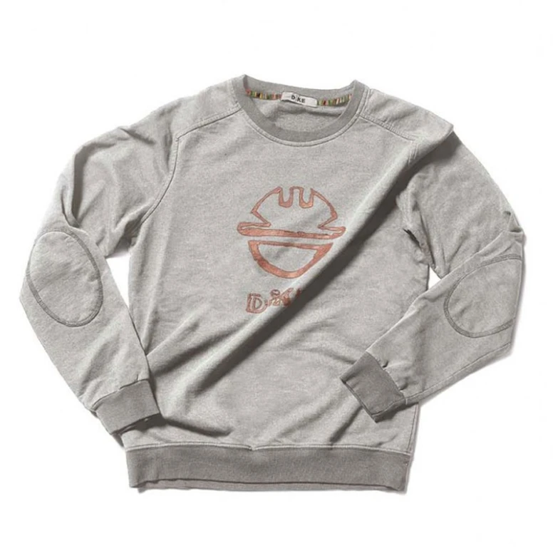 Liquidación total - Sudadera de trabajo ligera Dike 100% Algodón Freeman 94215 Talla M Color gris