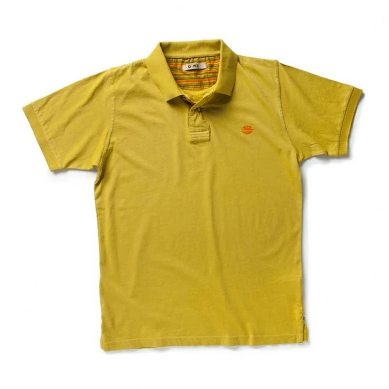 Liquidación total - Polo de trabajo Dike 100% Algodón Poise con el logo Dike en el lado del corazón 92121 color Verde Talla L