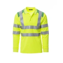 Polo Bicolor de trabajo de manga larga Alta Visibilidad Payper Guard+ Winter