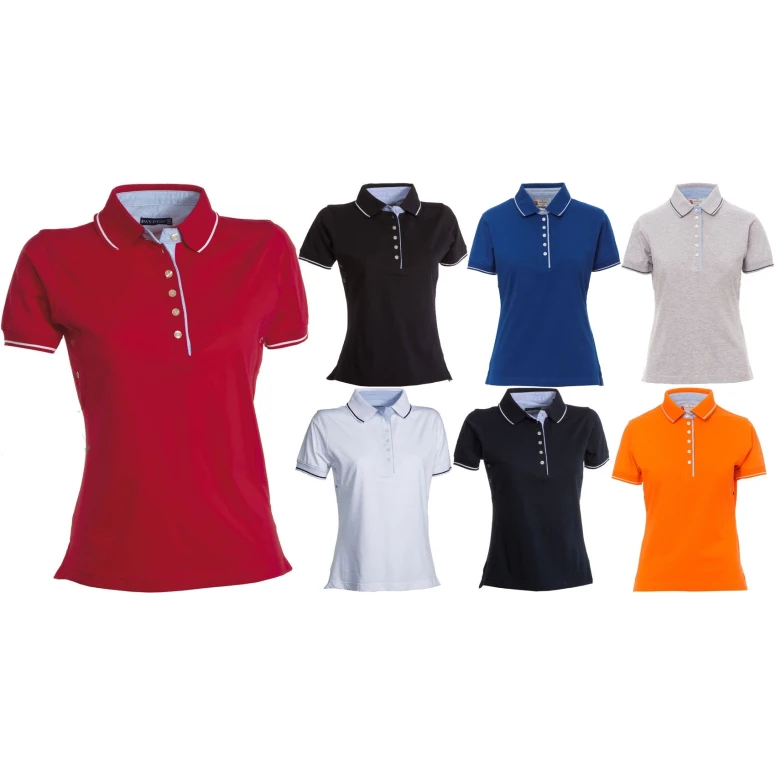 Polo para mujer de manga corta Leeds - Payper