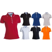 Polo para mujer de manga corta Leeds - Payper
