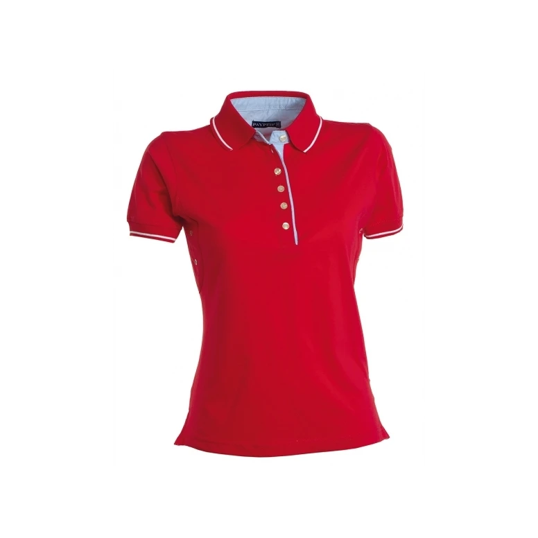 Polo para mujer de manga corta Leeds - Payper