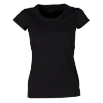 Camiseta de cuello redondo de manga corta 100% Algodón Party Mujer - Payper