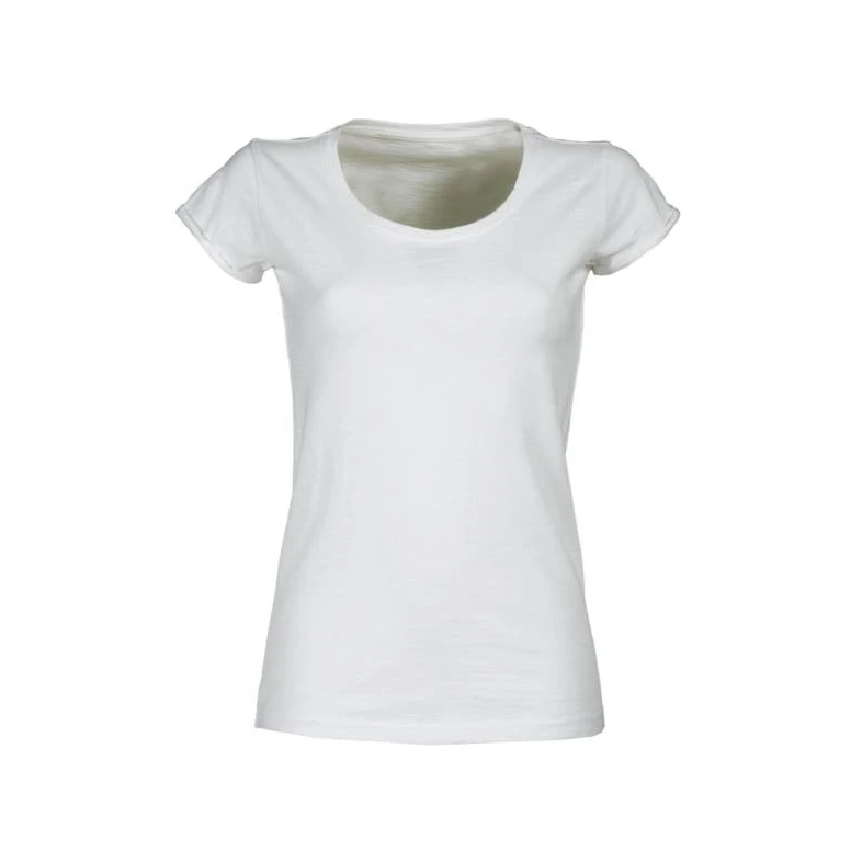 Camiseta de cuello redondo de manga corta 100% Algodón Party Mujer - Payper