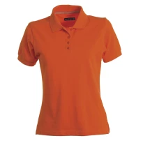 Polo de trabajo Venice para mujer de manga corta con refuerzos laterales en 100% Algodón - Payper