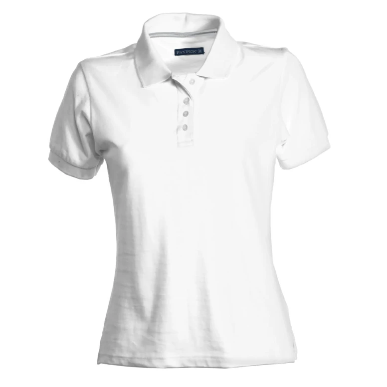 Polo de trabajo Venice para mujer de manga corta con refuerzos laterales en 100% Algodón - Payper
