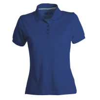 Polo de trabajo Venice para mujer de manga corta con refuerzos laterales en 100% Algodón - Payper