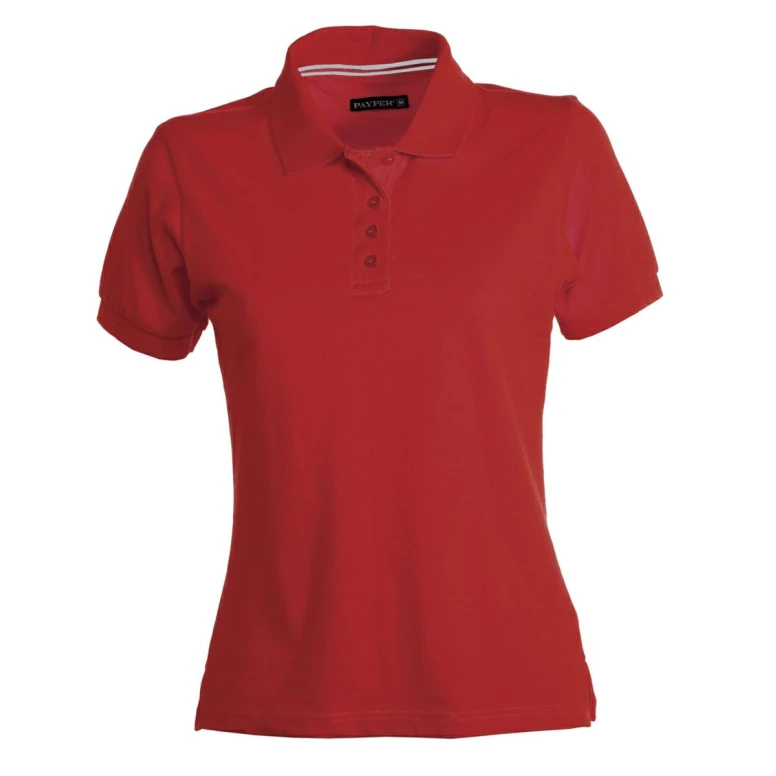 Polo de trabajo Venice para mujer de manga corta con refuerzos laterales en 100% Algodón - Payper