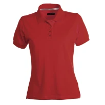 Polo de trabajo Venice para mujer de manga corta con refuerzos laterales en 100% Algodón - Payper