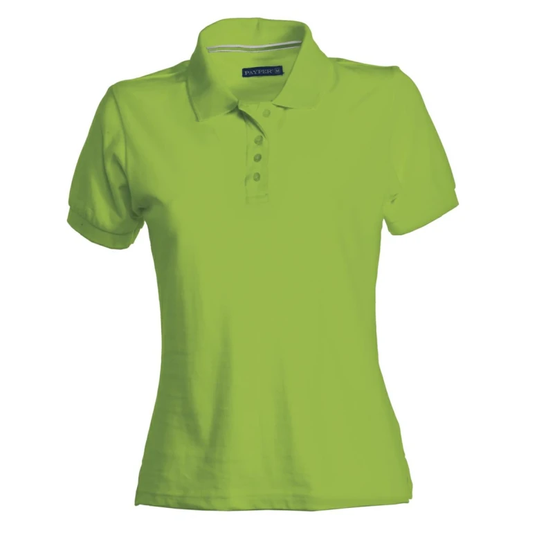Polo de trabajo Venice para mujer de manga corta con refuerzos laterales en 100% Algodón - Payper