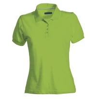 Polo de trabajo Venice para mujer de manga corta con refuerzos laterales en 100% Algodón - Payper
