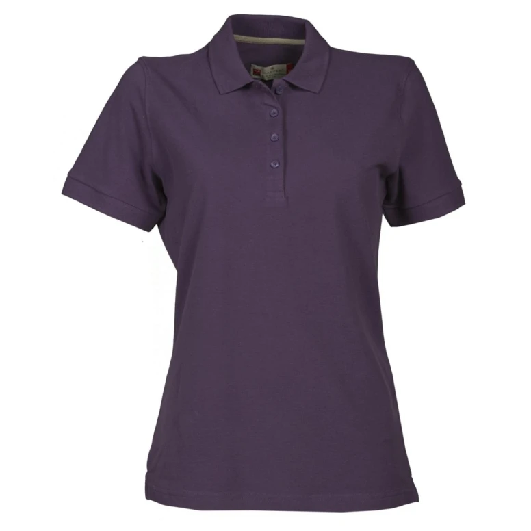 Polo de trabajo Venice para mujer de manga corta con refuerzos laterales en 100% Algodón - Payper