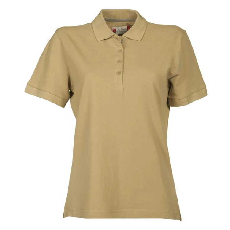 Polo de trabajo Venice para mujer de manga corta con refuerzos laterales en 100% Algodón - Payper
