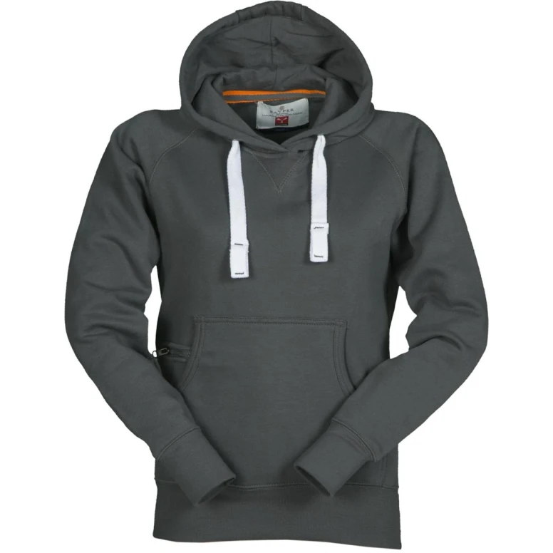 Sudadera de trabajo con bolsillos tipo canguro y capucha Atlanta+ Mujer - Payper