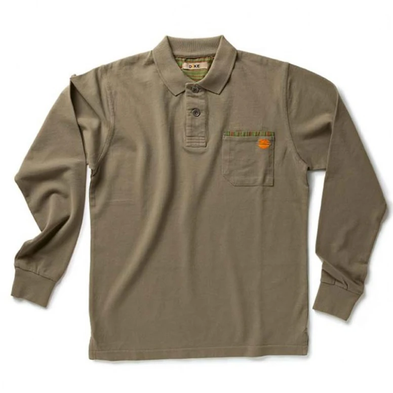 Polo de trabajo Dike 100% Algodón de manga larga Post 92122