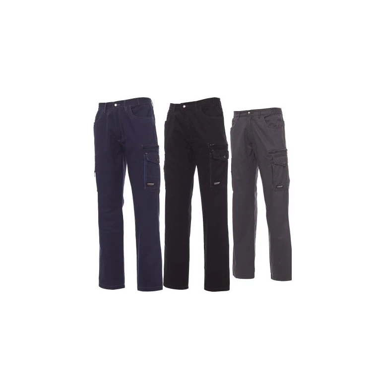 Pantalones de trabajo Multibolsillos de algodón con triple costura Texas - Payper