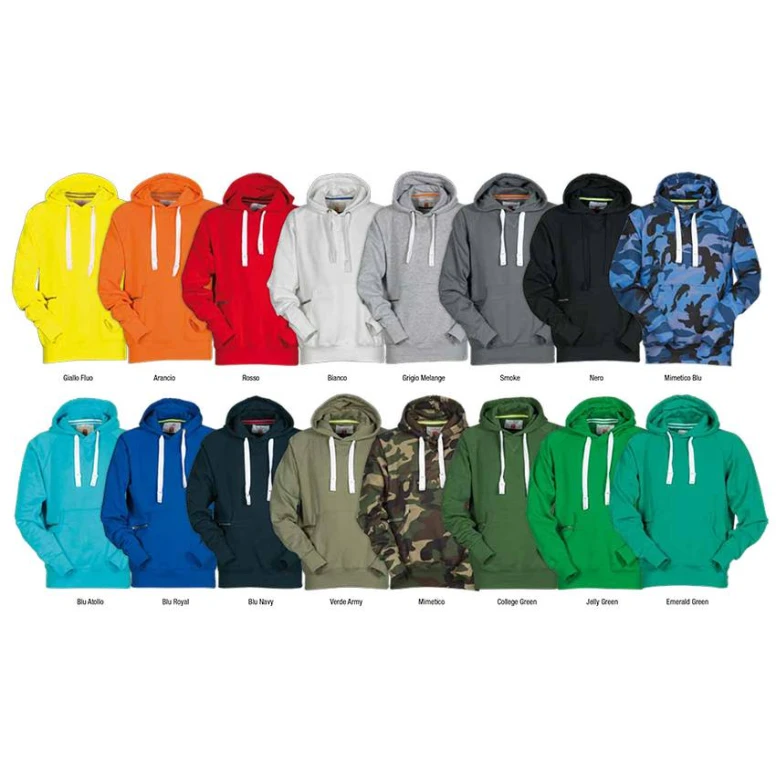 Sudadera de trabajo con bolsillos tipo canguro y capucha Atlanta+ - Payper