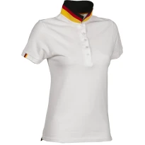 Polo Nation para mujer de manga corta con cinta de refuerzo lateral - Payper