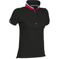 Polo Nation para mujer de manga corta con cinta de refuerzo lateral - Payper