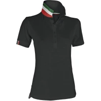 Polo Nation para mujer de manga corta con cinta de refuerzo lateral - Payper