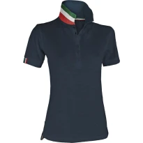 Polo Nation para mujer de manga corta con cinta de refuerzo lateral - Payper
