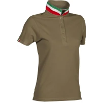 Polo Nation para mujer de manga corta con cinta de refuerzo lateral - Payper