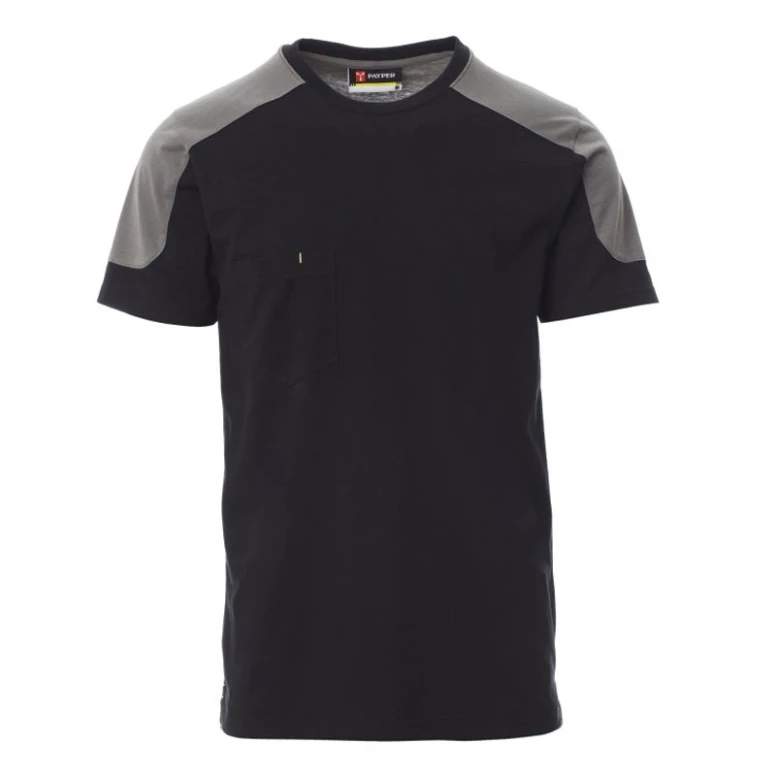 Camiseta corporativa bicolor con bolsillo en el pecho - Payper
