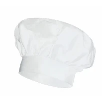 Gorro de chef francés de trabajo Velilla VAINILLA