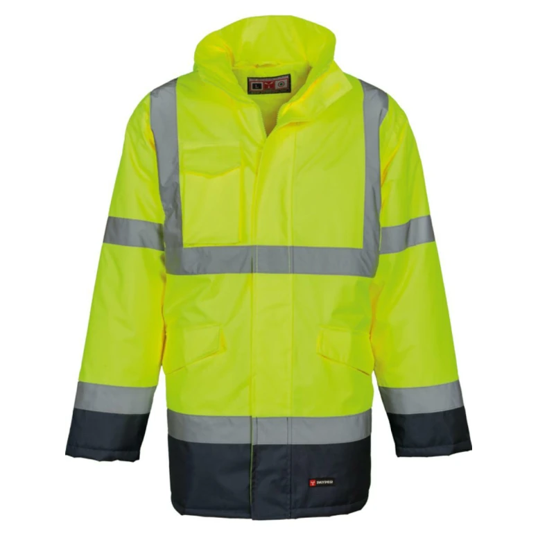 Parka Bicolor de trabajo Alta Visibilidad Multibolsillos Payper Yard AY 7589