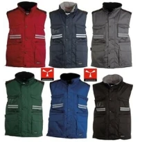 Chaleco de trabajo Multibolsillos con interior acolchado y capucha desmontable Flight Mujer - Payper