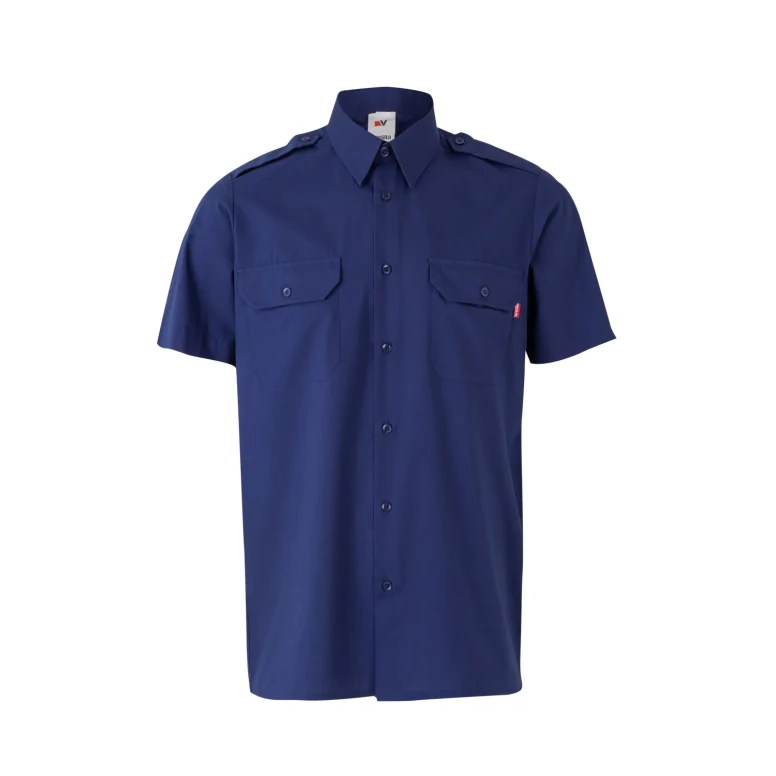 Camisa de trabajo de manga corta Multibolsillos Velilla 532
